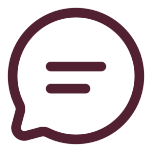 Icône représentant un échange initial pour comprendre les besoins, les objectifs et les contraintes d’un projet web.