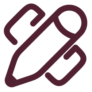 Icône représentant la création de site internet pour artiste ou créateur souhaitant présenter son univers, ses œuvres et ses réalisations en ligne.