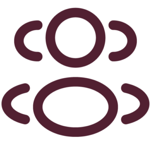 Icône représentant la création de site internet pour une association souhaitant informer ses membres, présenter ses actions et annoncer ses événements.